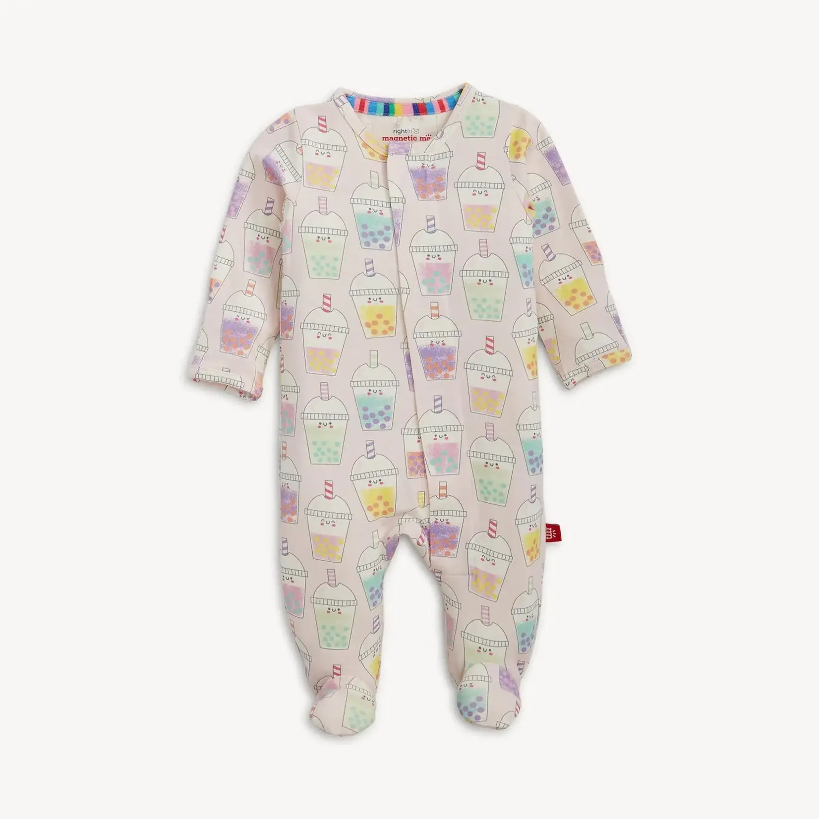 Magnetic Me Magnetic Me Boba Beau Tea Right Fit Magnetic Footie