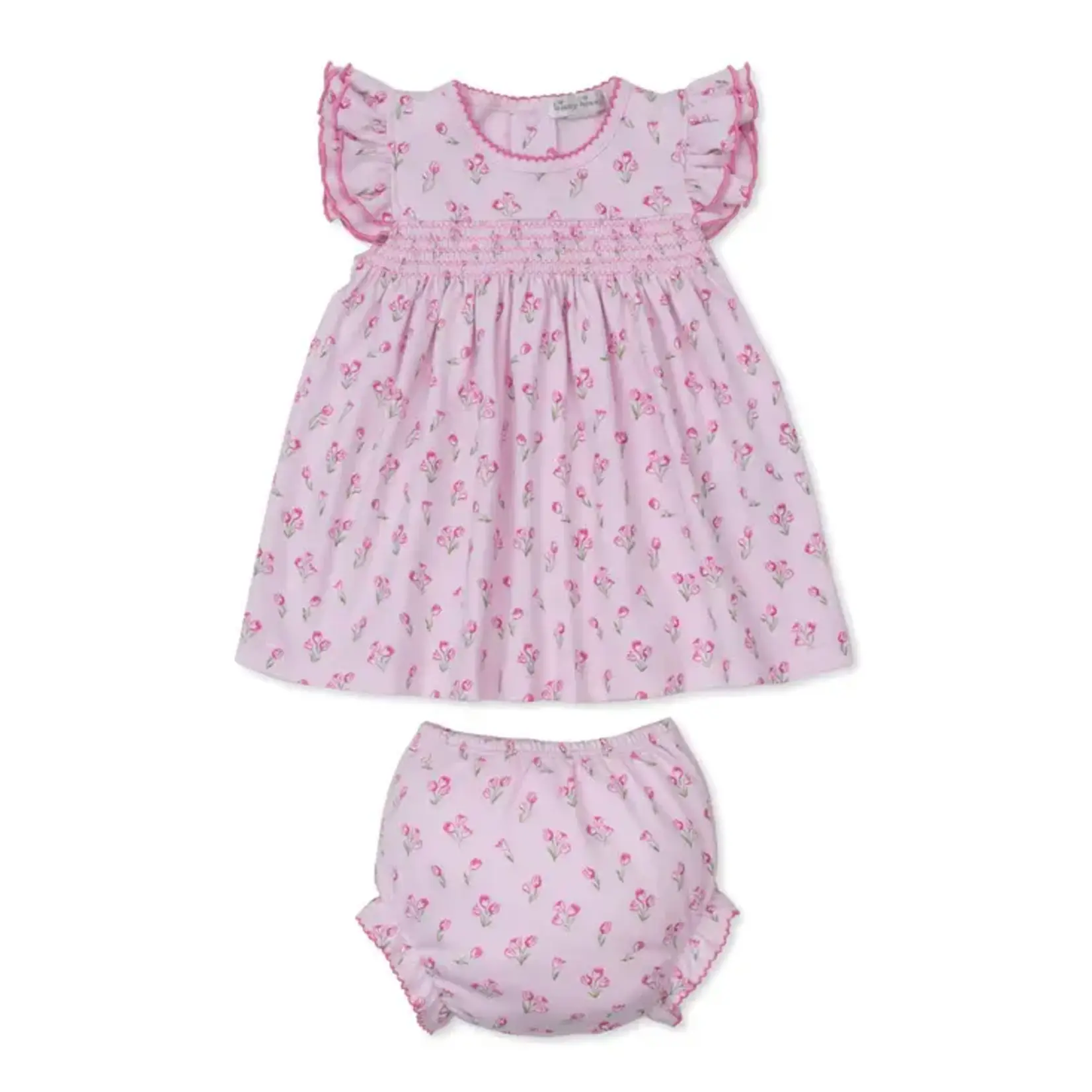 Kissy Kissy Kissy Kissy Multi Pink Timeless Tulips Dress Set