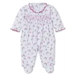 Kissy Kissy Kissy Kissy Multi Blossoming Bows Footie Prt Smk