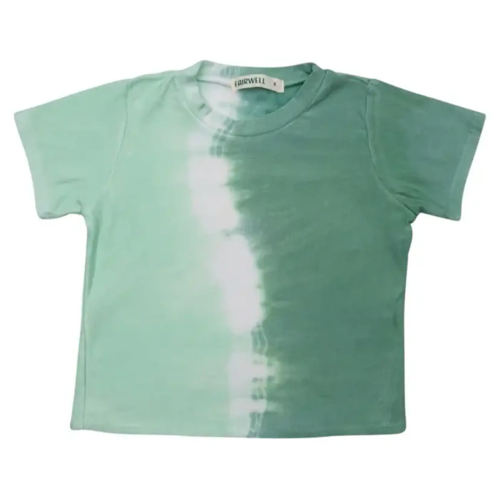 Fairwell Fairwell Seafoam Yin Yang Classic Tee And Athlete Short Set