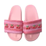 Bari Lynn Bari Lynn Pink Cherry Charm Slides
