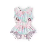 Mila & Rose Mila & Rose Mermaid Fairytale Pom Pom Romper