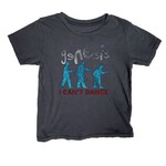 Rowdy Sprout Rowdy Sprout Washed Black Genesis Cant Dance S/S Tee