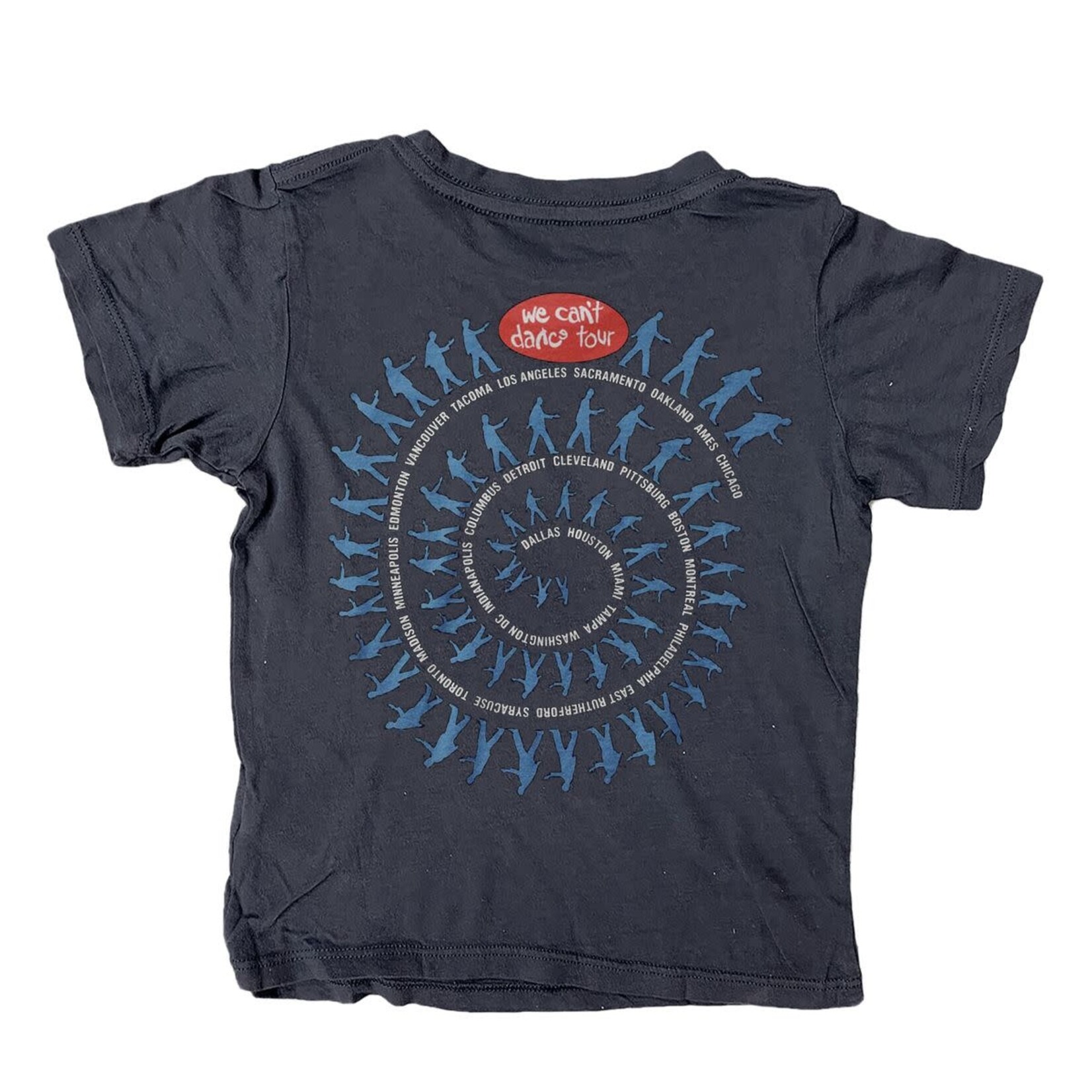 Rowdy Sprout Rowdy Sprout Washed Black Genesis Cant Dance S/S Tee