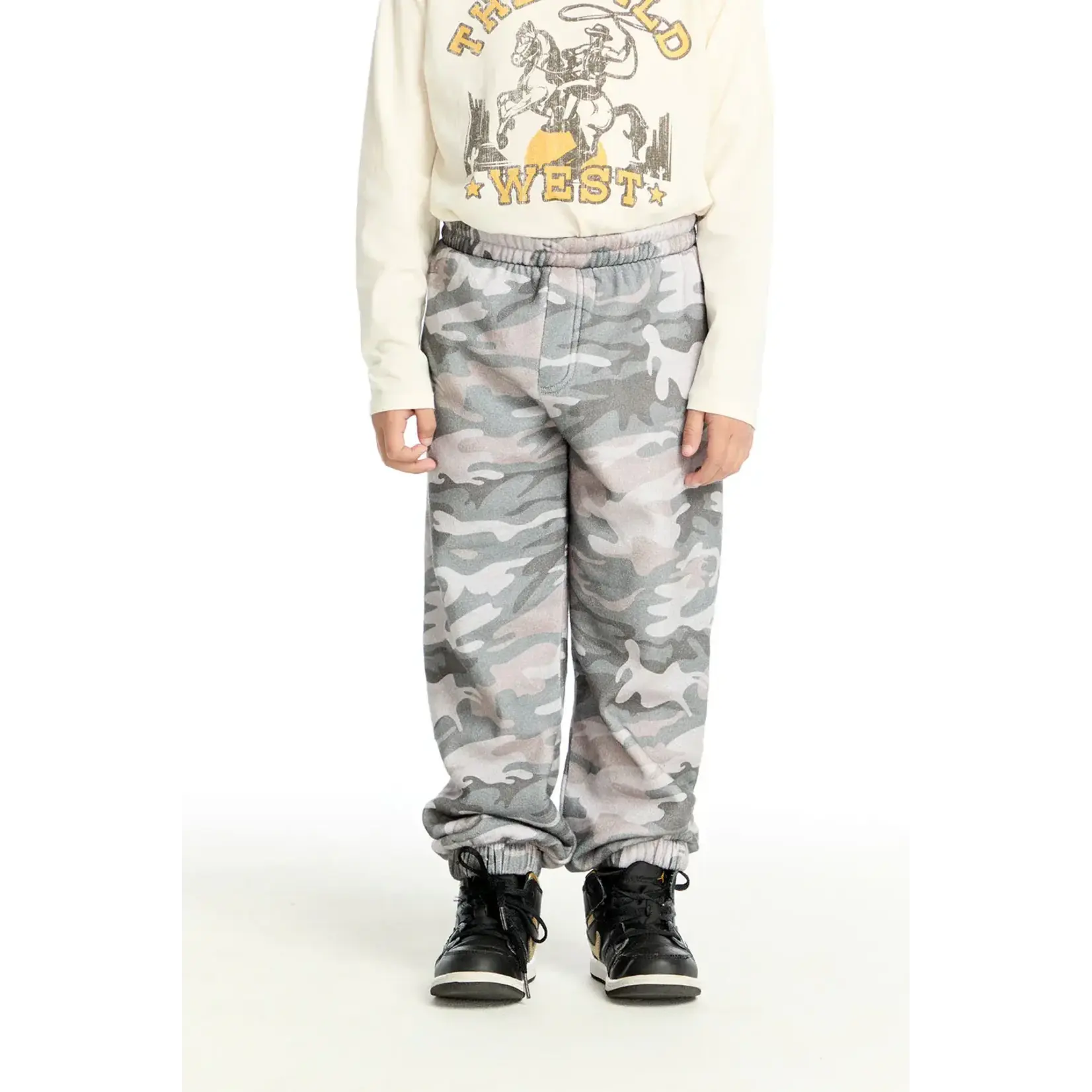 Chaser Chaser Desert Camo Cotton Fleece No Side Seam Jogger