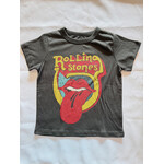 Chaser Chaser Vintage Black Rolling Stones Retro Logo Bella Jersey Boys T-Shirt