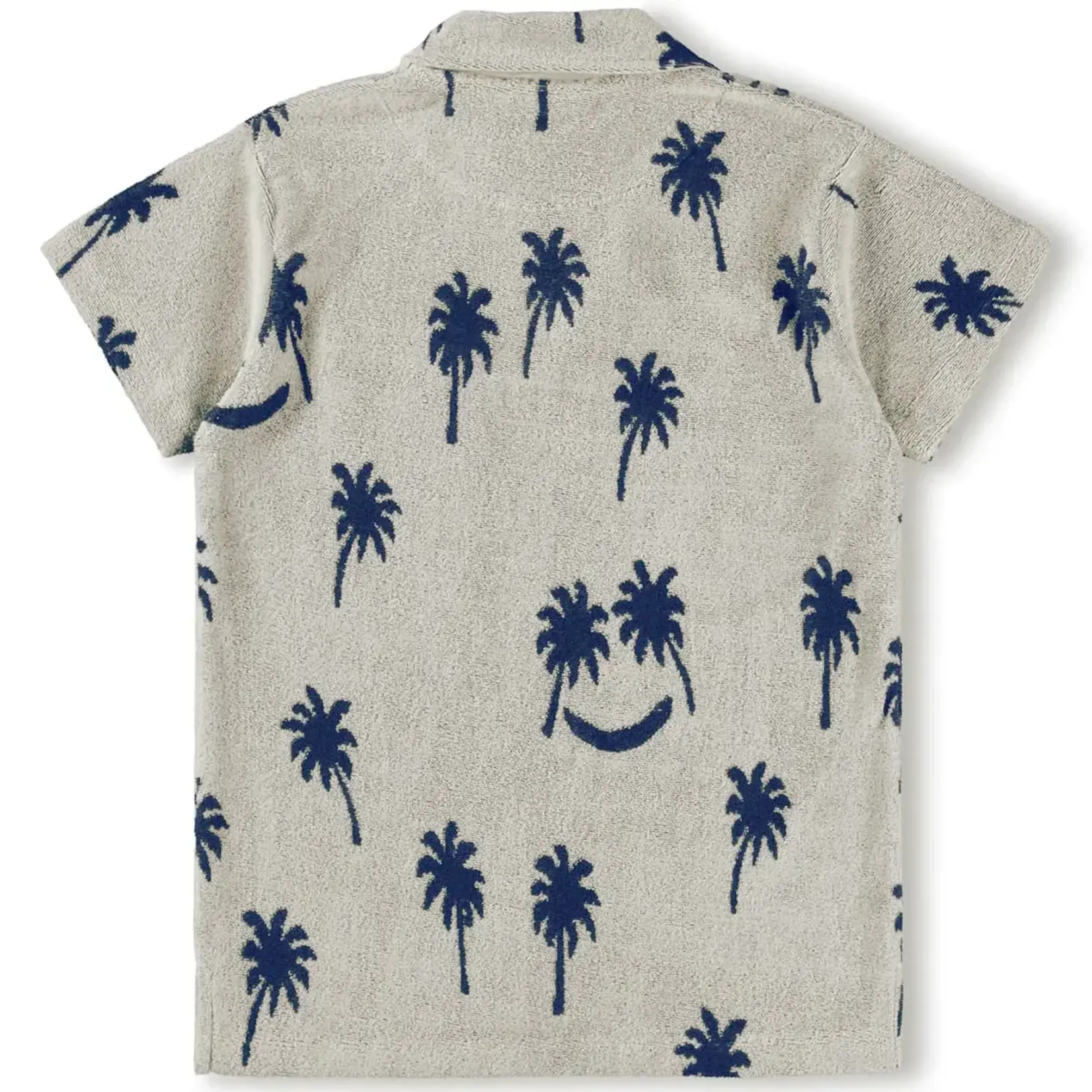Molo Molo Randel Palm Blue S/S Shirt