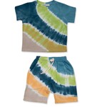 Fairwell Fairwell Cosmos Pocket Tee And Crew Short Set