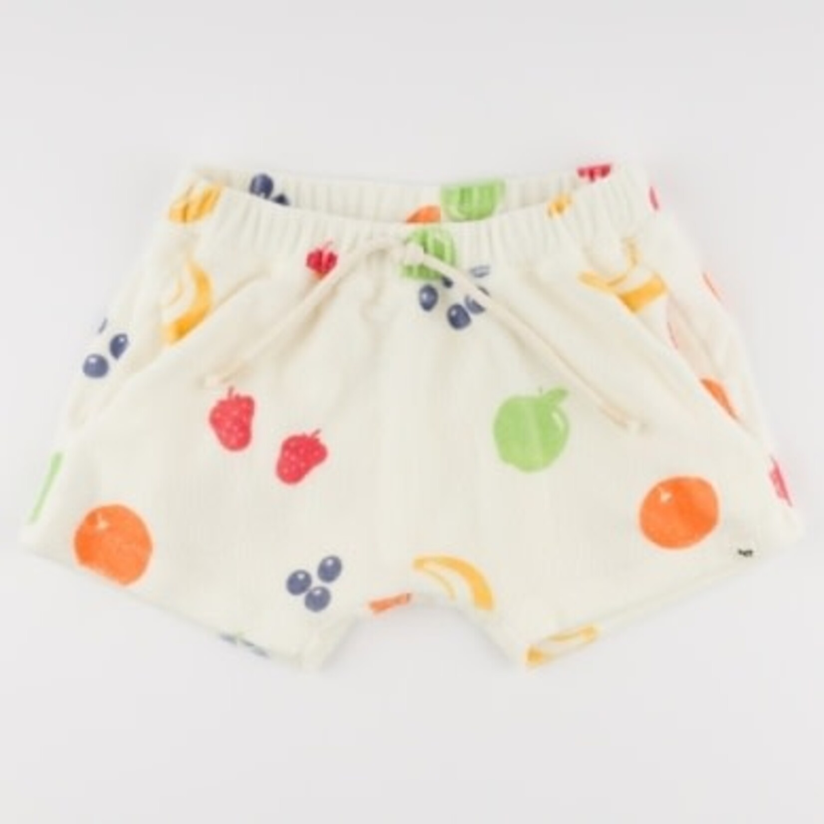 Oh Baby! Oh Baby Oyster Snack Time AOP Terry Short