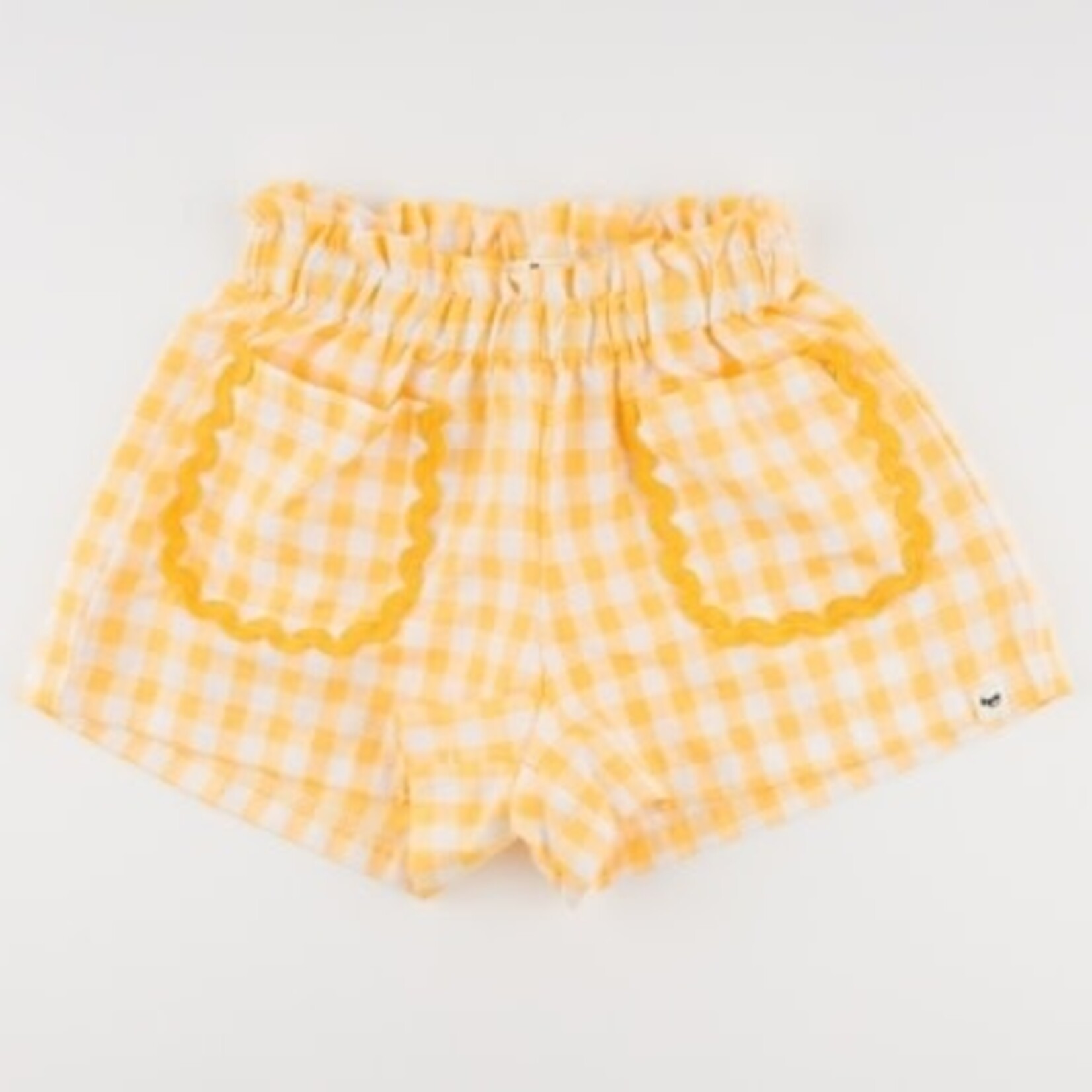 Oh Baby! Oh Baby Lemon Checks Libby Pocket Short