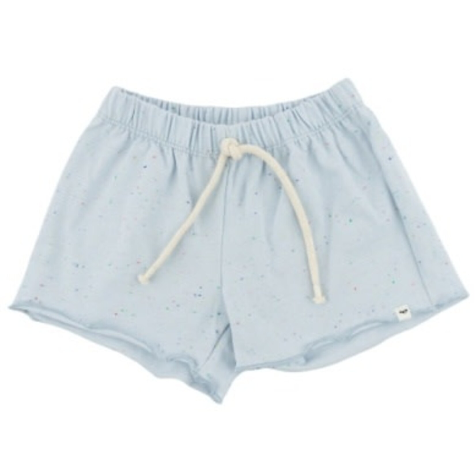 Oh Baby! Oh Baby Sky Blue Confetti Slub Charlie Short