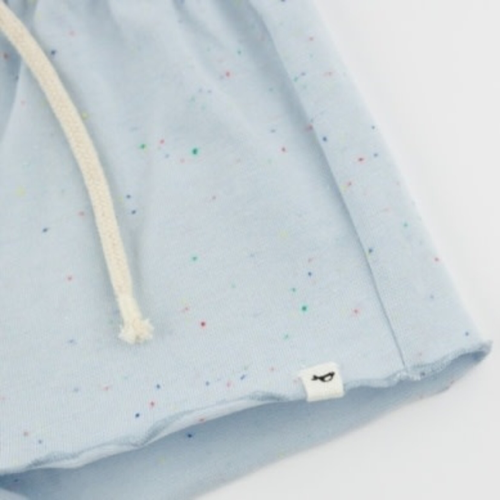 Oh Baby! Oh Baby Sky Blue Confetti Slub Charlie Short