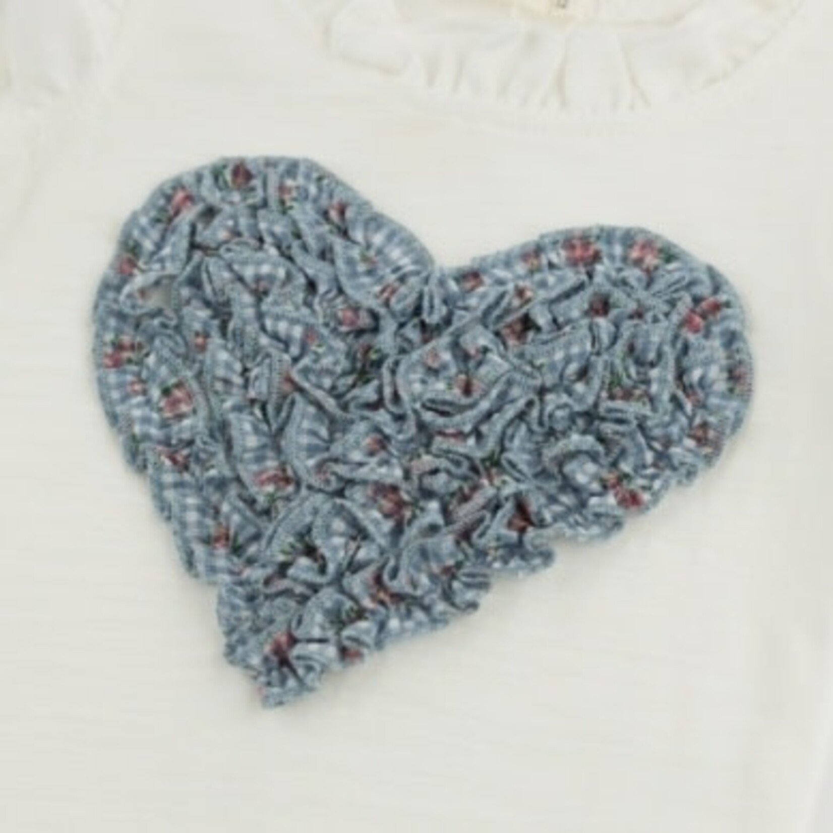 Oh Baby! Oh Baby Oyster Dahlia Ruffle Heart Rebekah Tank