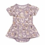 KicKee Pants Kickee Pants Sweet Pea Fairy Party Print Short Sleeve Skirted One Piece