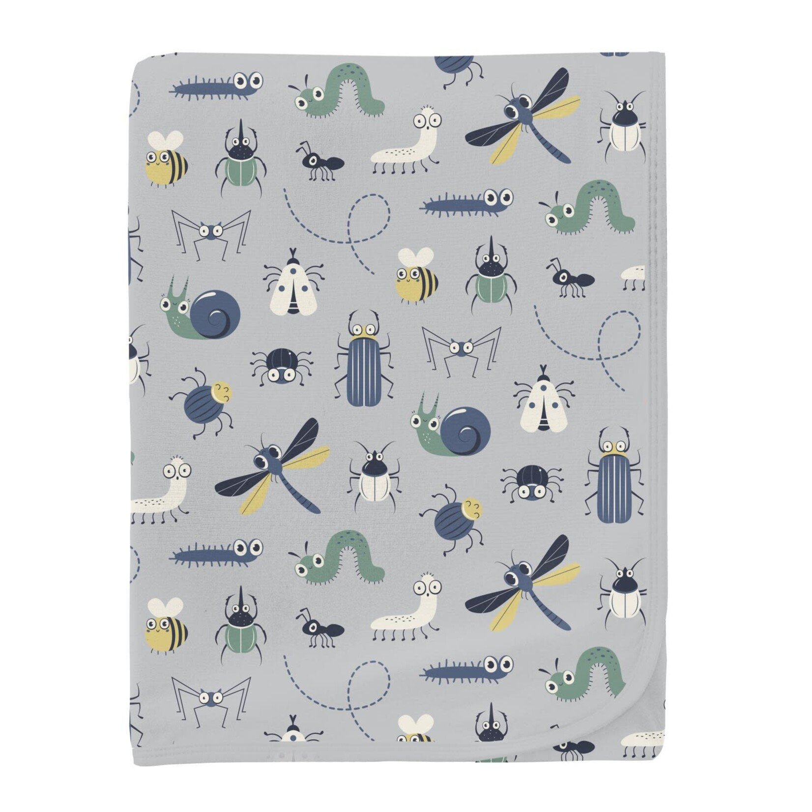 KicKee Pants Kickee Pants One Size Print Swaddling Blanket