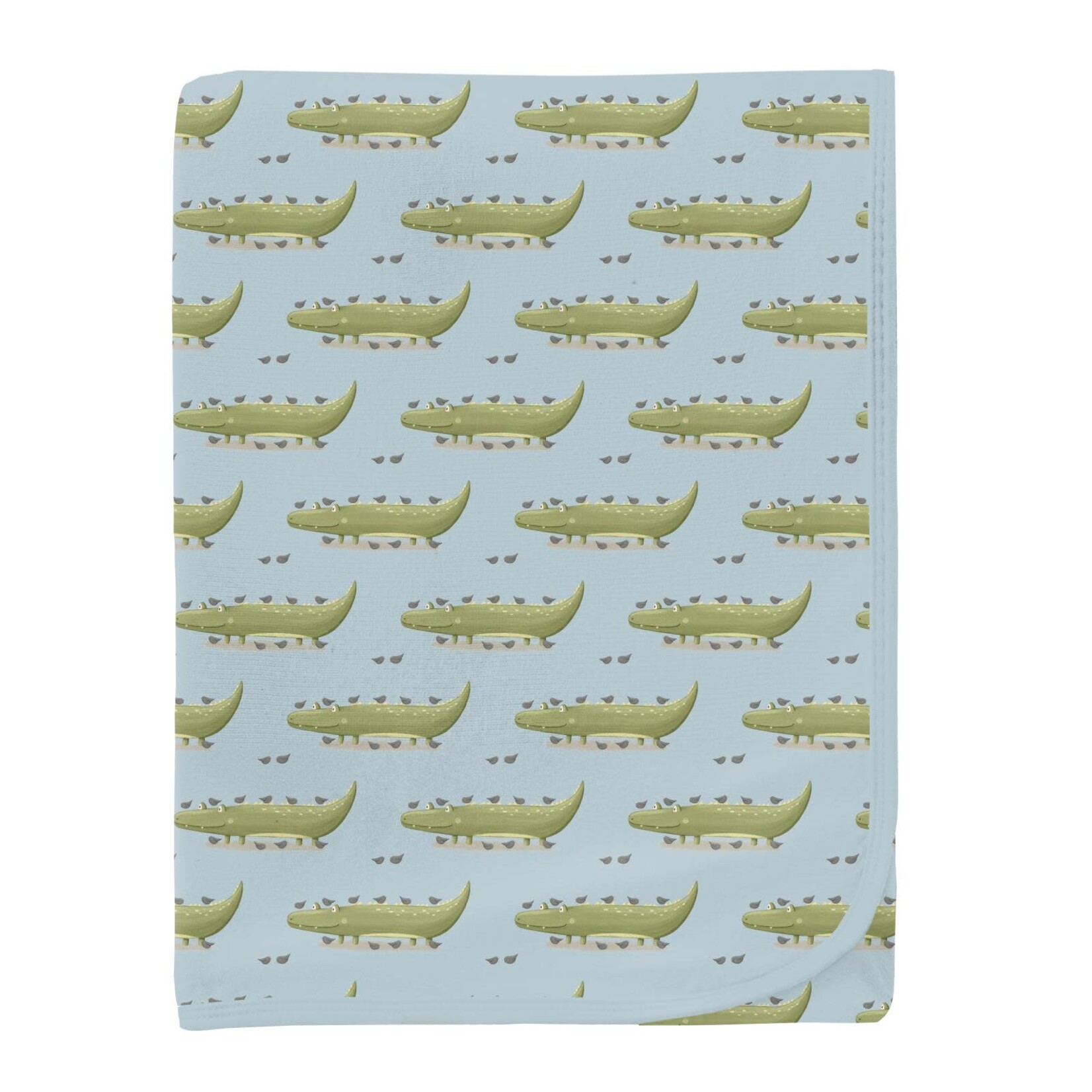 KicKee Pants Kickee Pants One Size Print Swaddling Blanket