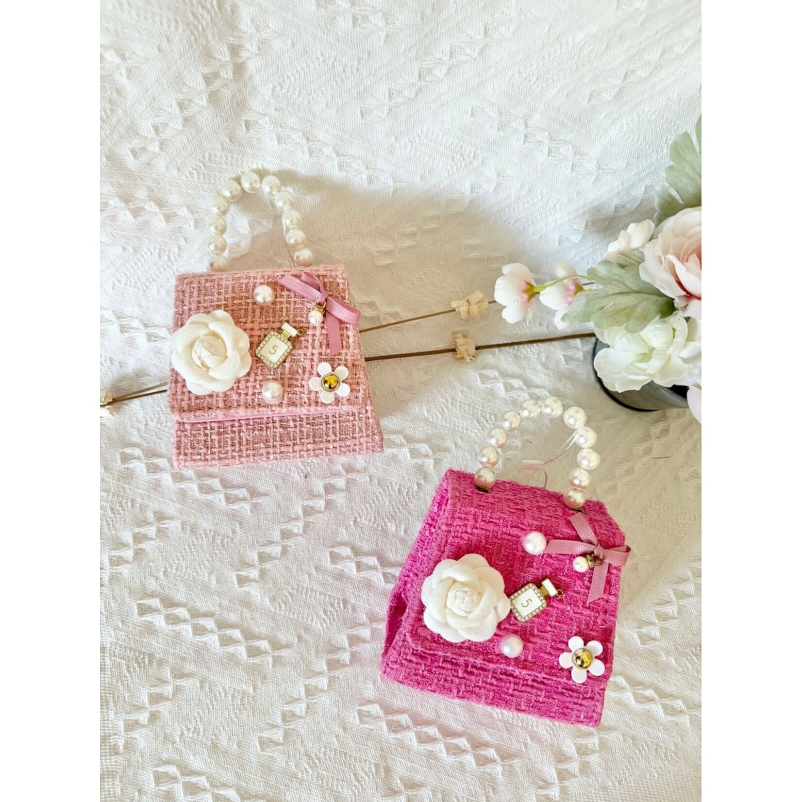 Ce Ce Co Ce Ce Co Peony And Charm Purse