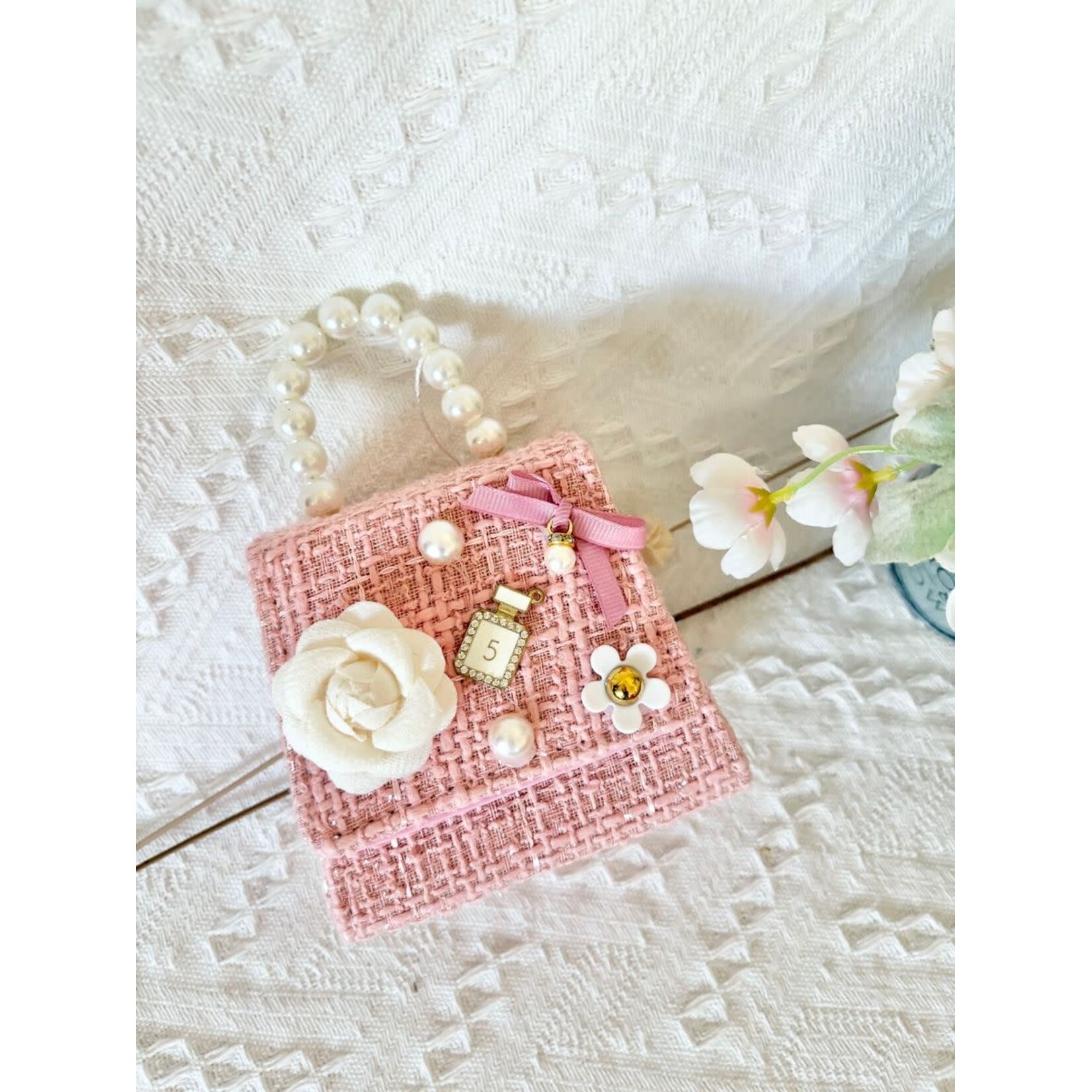 Ce Ce Co Ce Ce Co Peony And Charm Purse