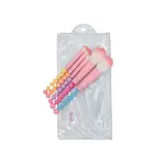 Bari Lynn Bari Lynn Makeup Brushes In Pouch Flower