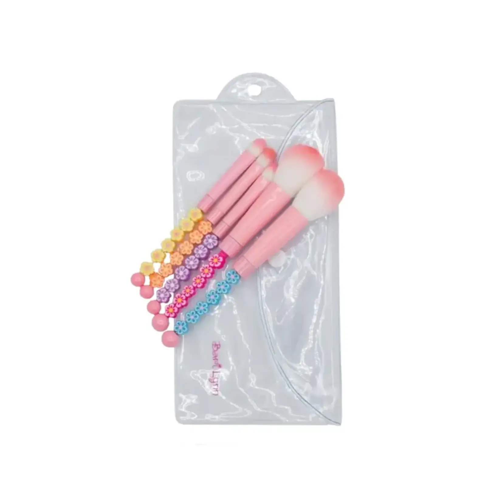 Bari Lynn Bari Lynn Makeup Brushes In Pouch Flower