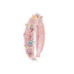 Bari Lynn Bari Lynn Sequin Mermaid Charm Knot headband