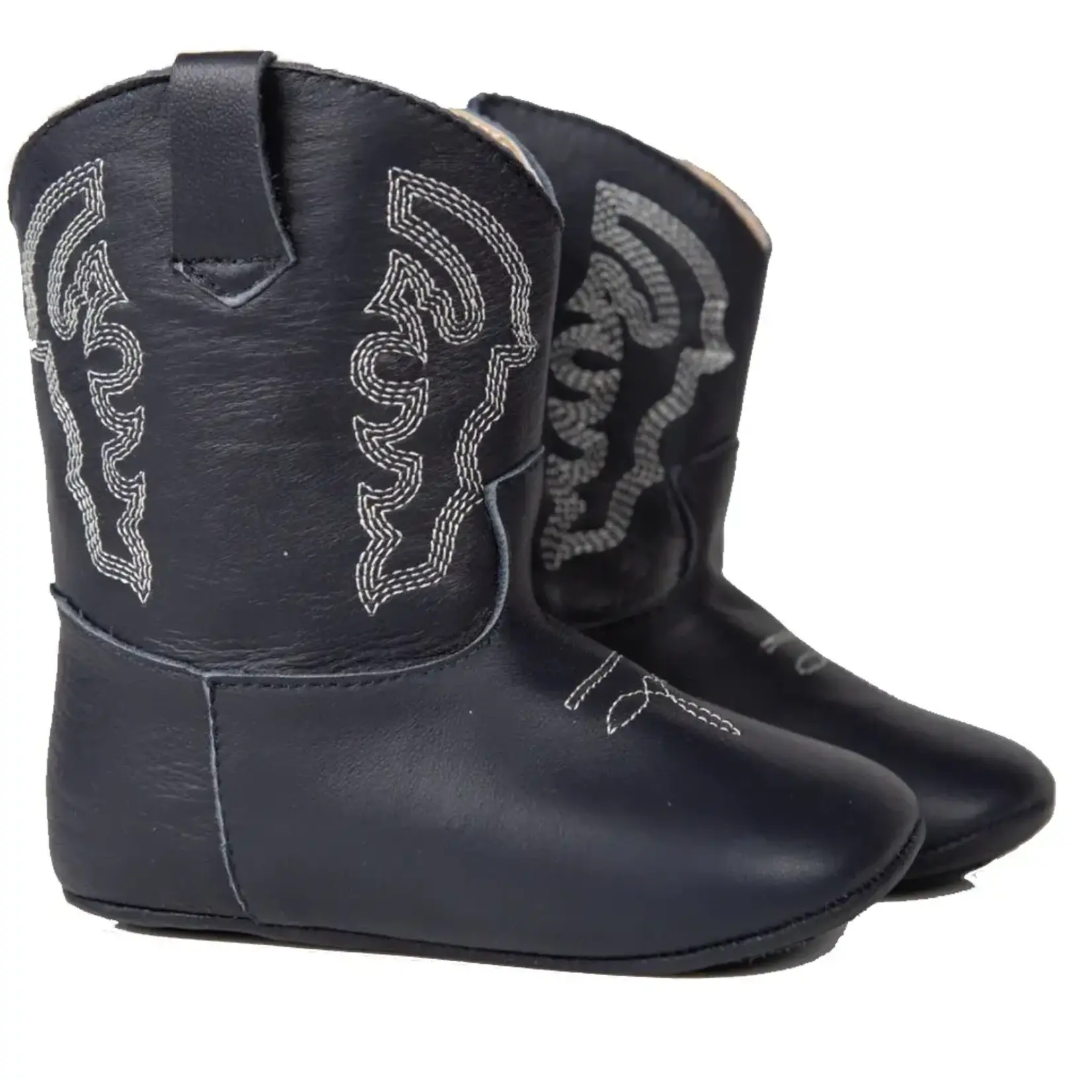 Nomandino Nomandino Navy Blue Plano Cowboy Boots