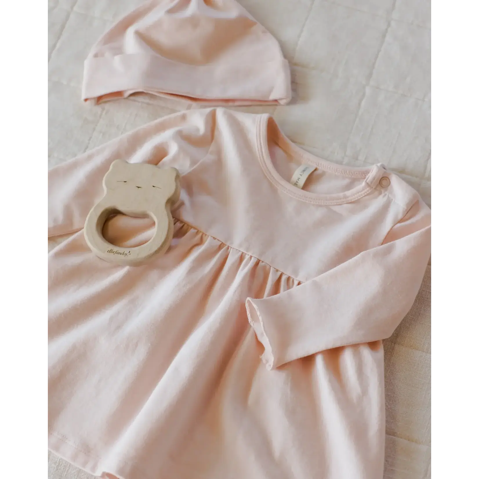 Quincy Mae Quincy Mae Petal L/S Baby Dress