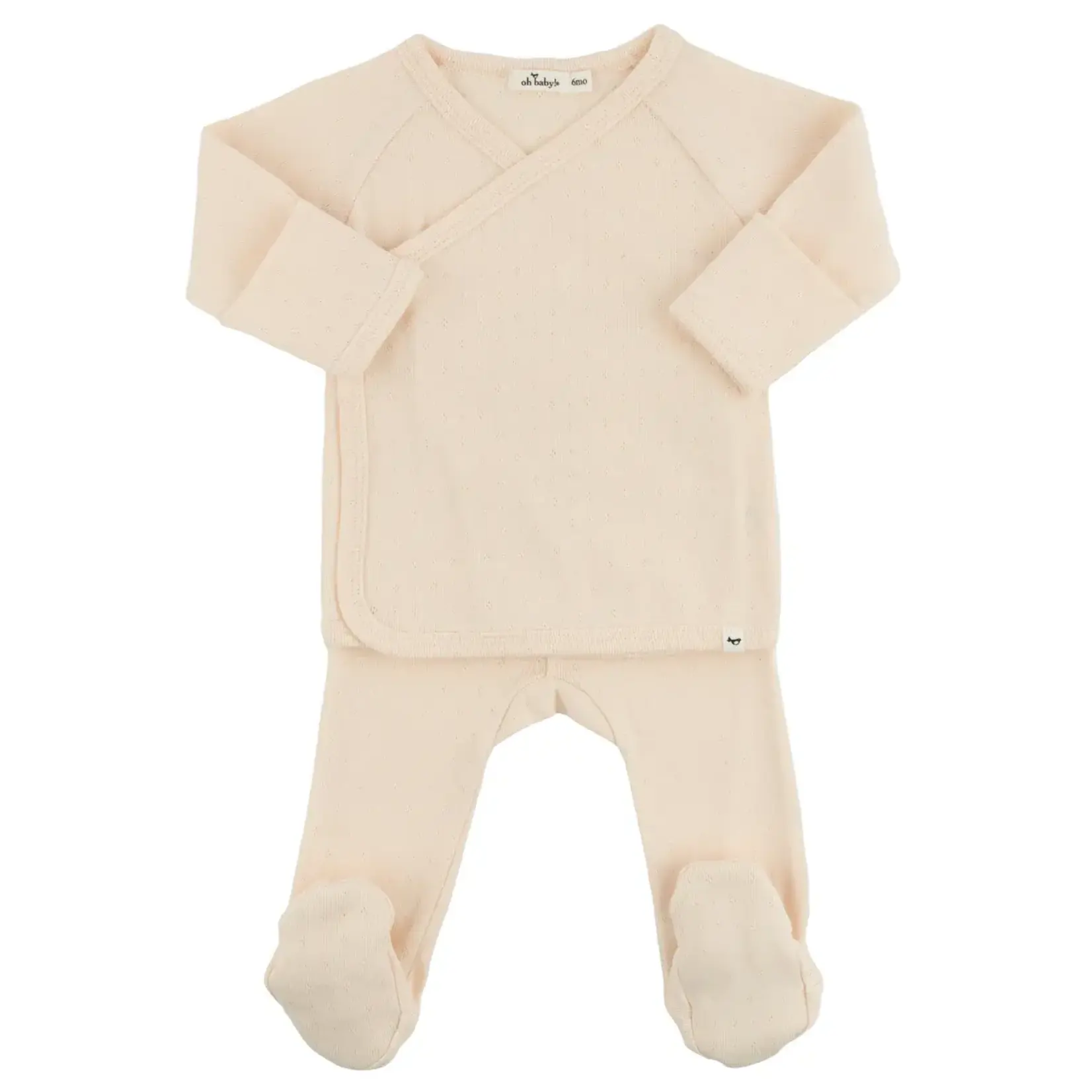 Oh Baby! Oh Baby Twinkle Pointelle Kimono Set