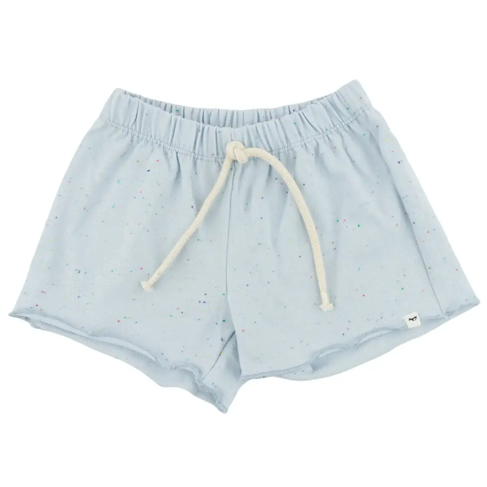 Oh Baby! Oh Baby Sky Blue Confetti Slub Charlie Short