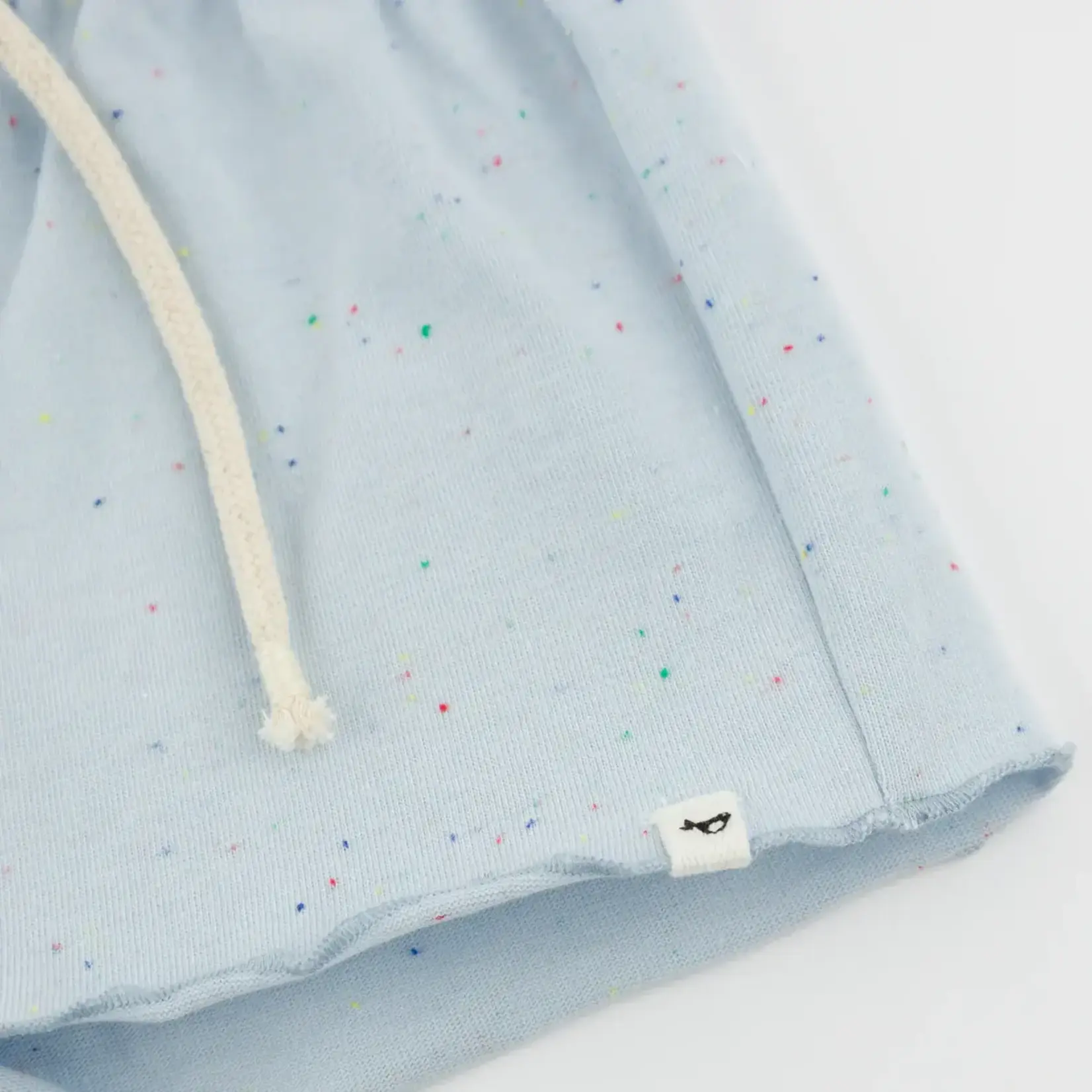 Oh Baby! Oh Baby Sky Blue Confetti Slub Charlie Short
