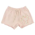 Oh Baby! Oh Baby Pale Pink Poppy Sprig Daisy Charlie Roll-Edge Short