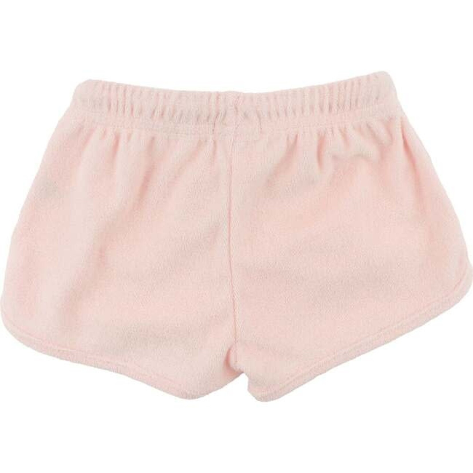 Oh Baby! Oh Baby Pale Pink Lottie Terry Shorter Track Short