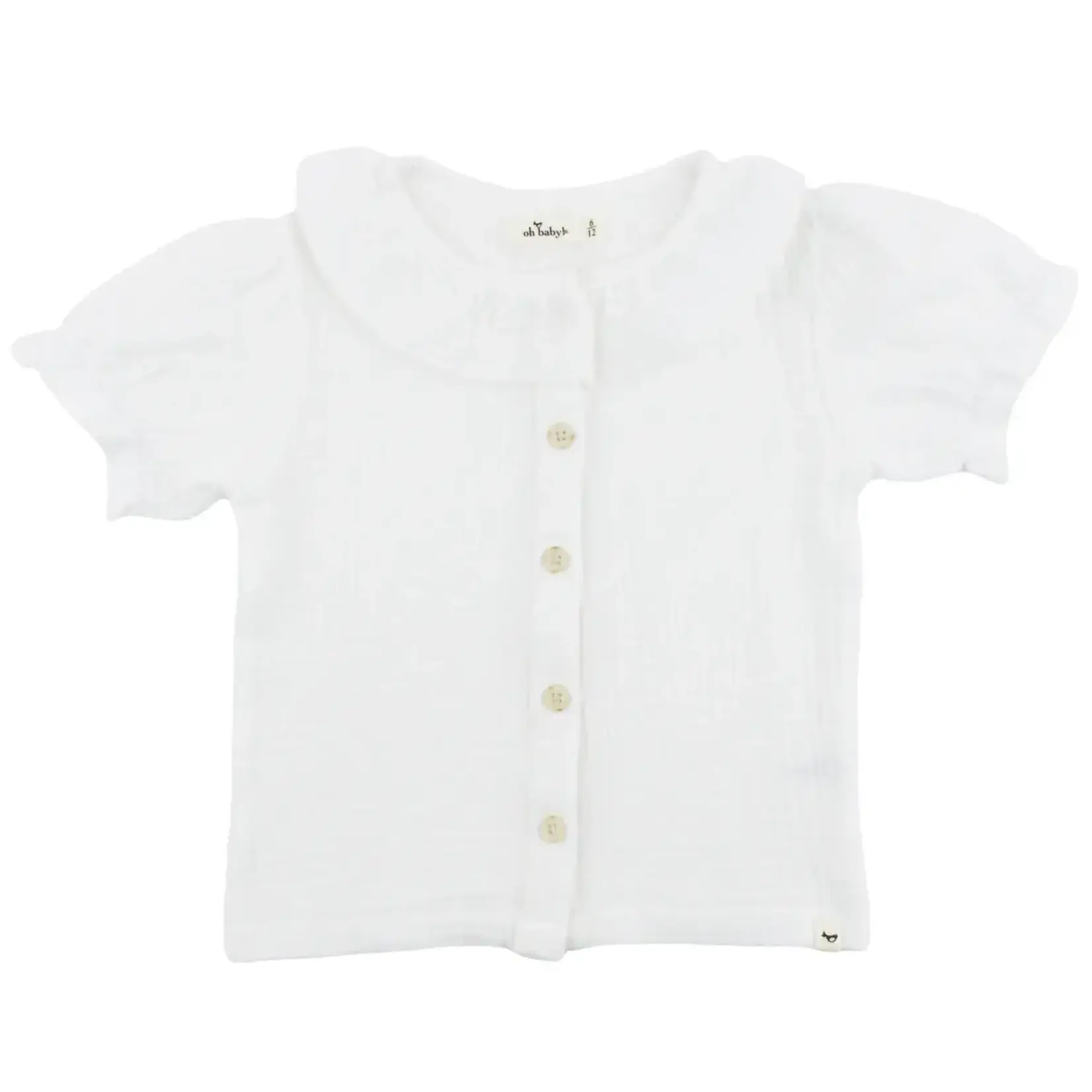 Oh Baby! Oh Baby Oyster Gauze Layla Blouse