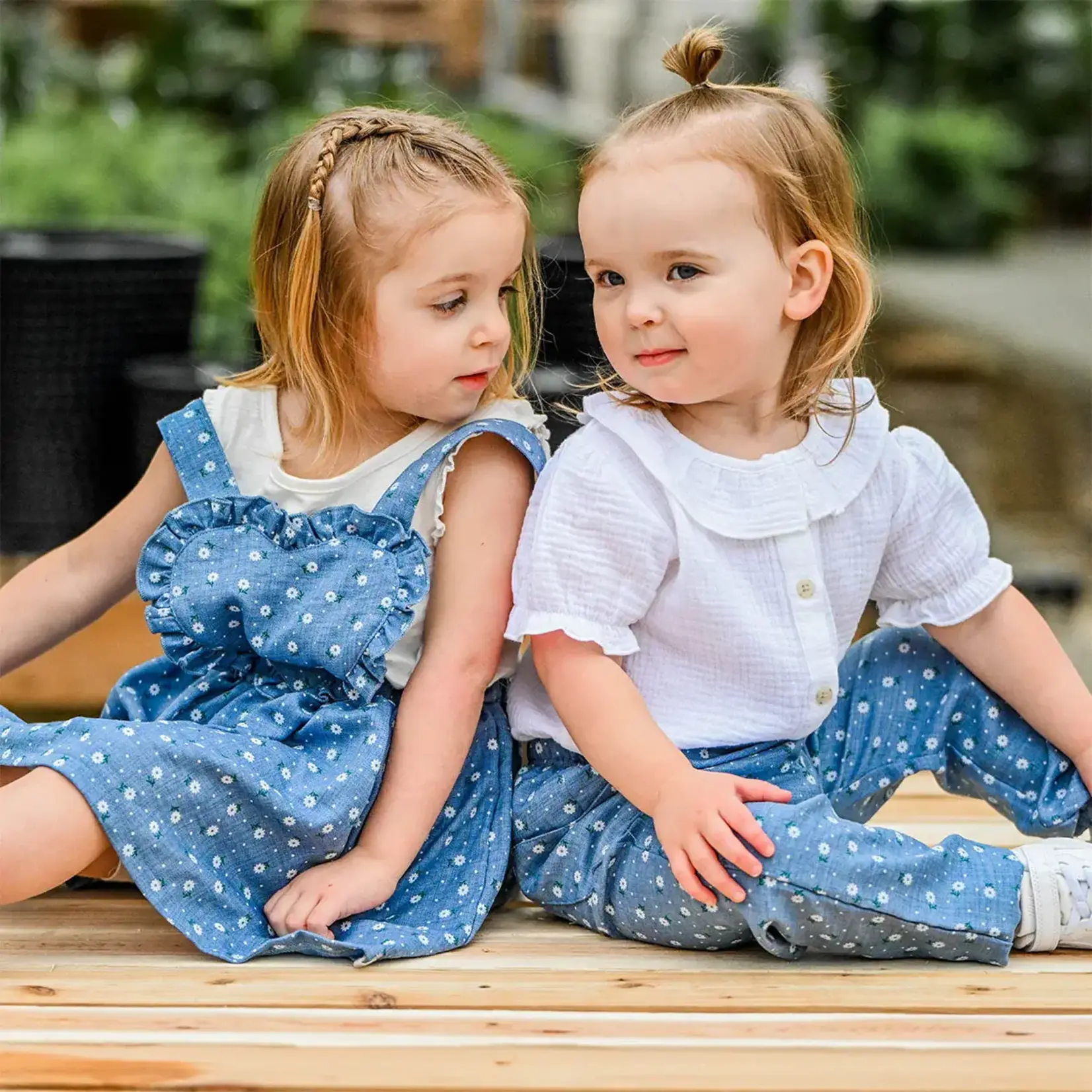 Oh Baby! Oh Baby Oyster Gauze Layla Blouse