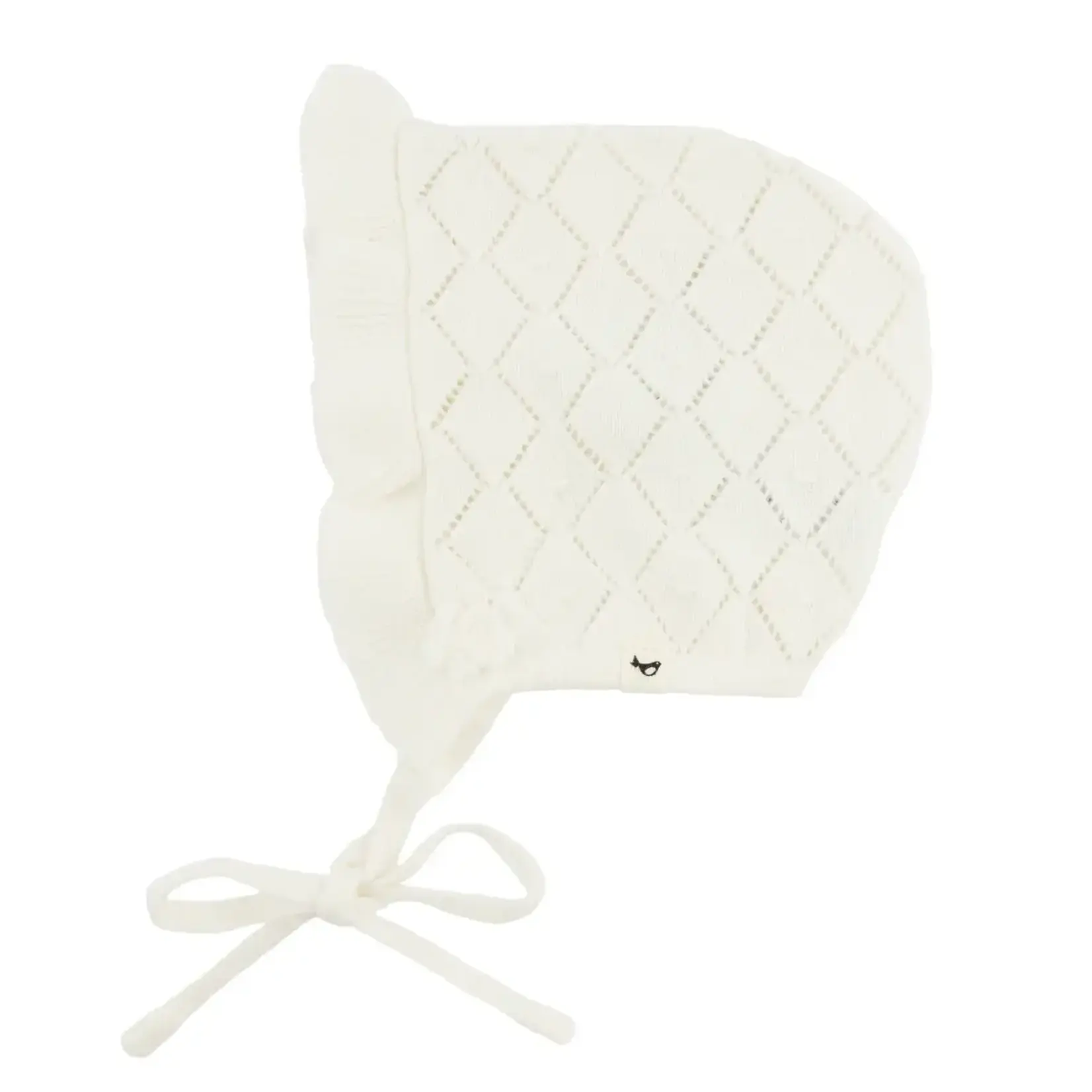 Oh Baby! Oh Baby Oyster Diamond Stitch Knitted Bonnet