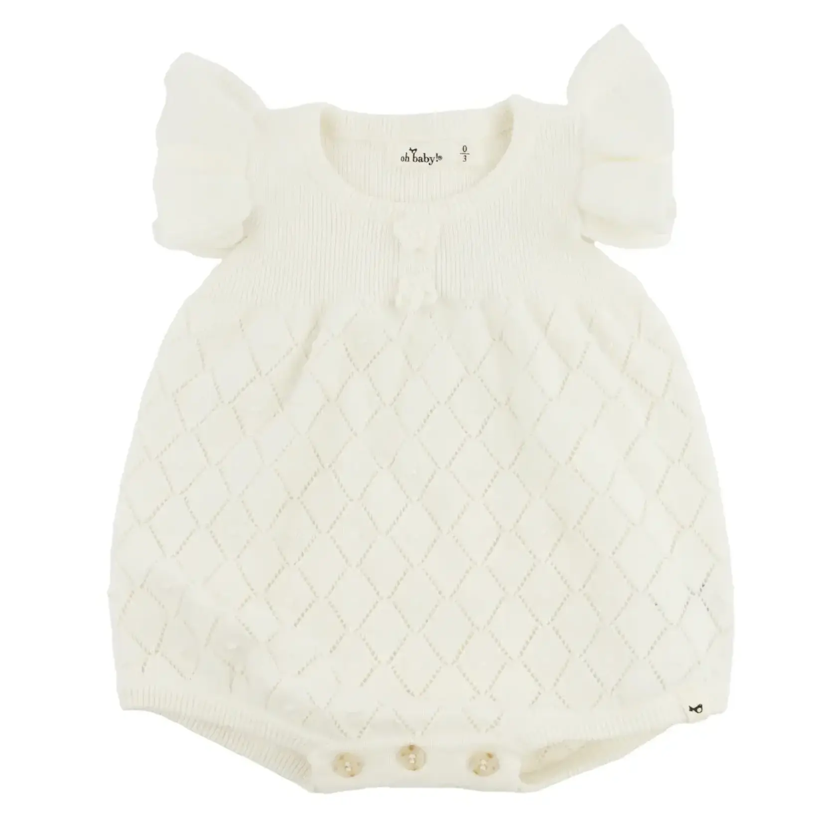 Oh Baby! Oh Baby Oyster Diamond Stitch Cecilia Bubble