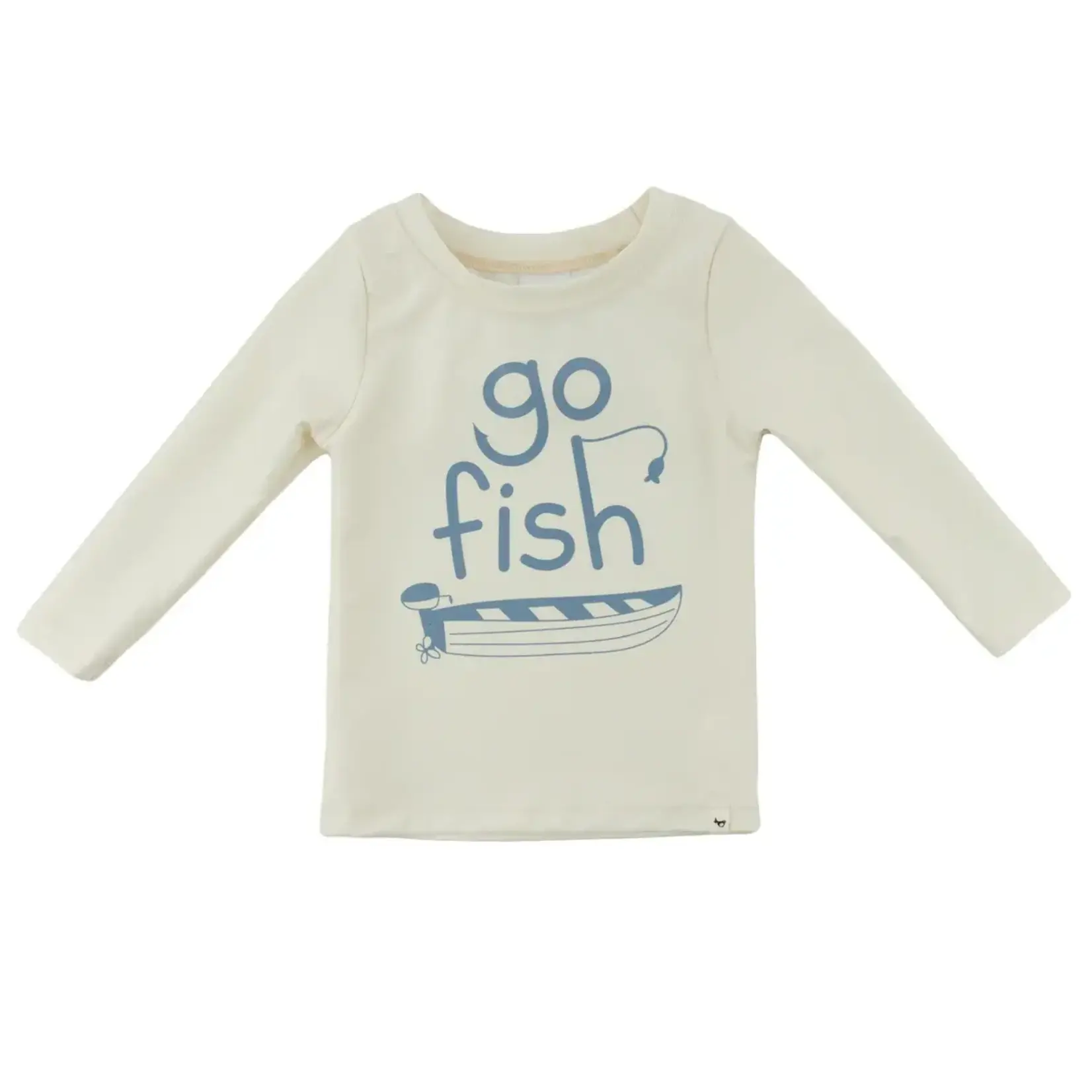 Oh Baby! Oh Baby Natural Go Fish Malibu Print Rashguard