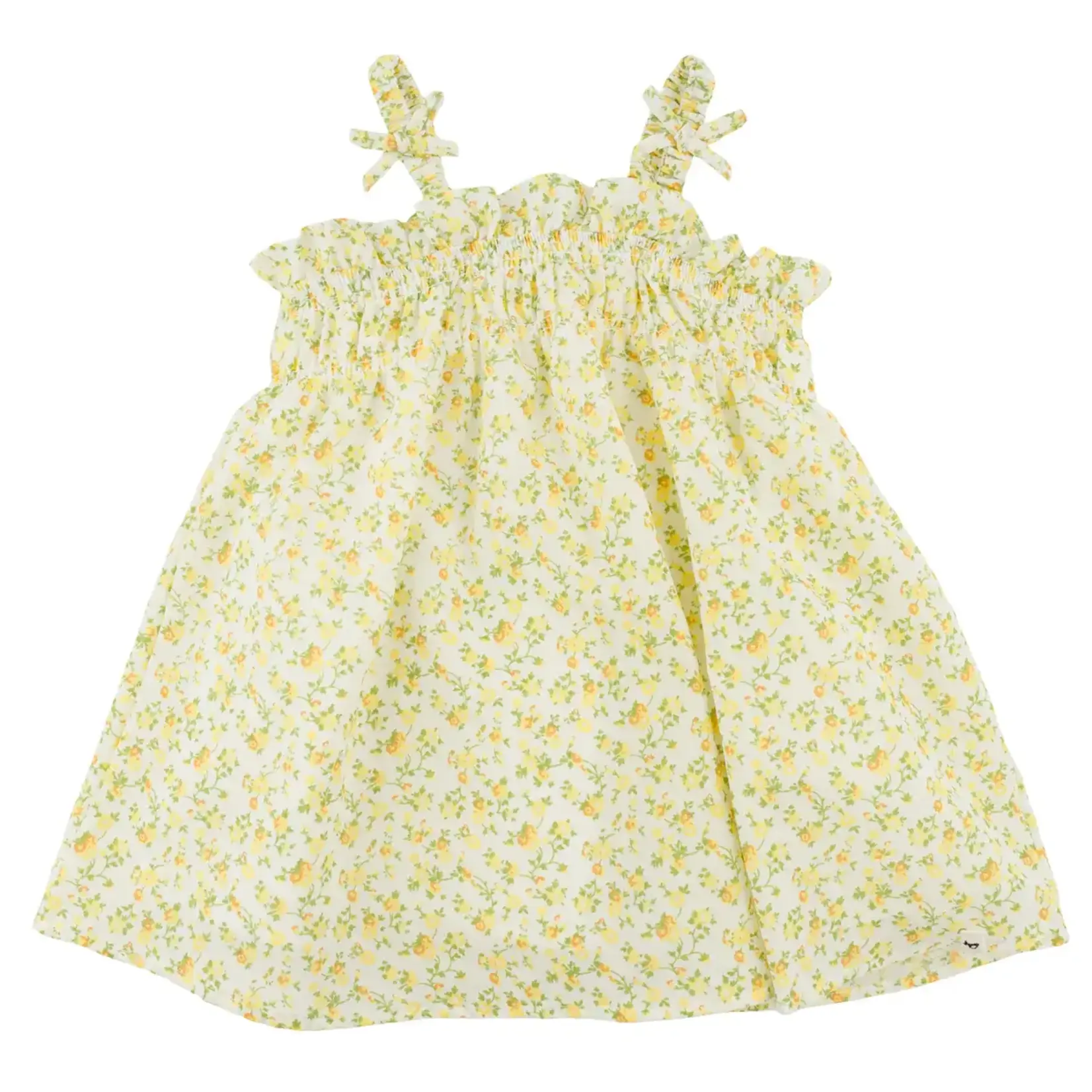 Oh Baby! Oh Baby Lemon Poppy Sprig Brandie Dress
