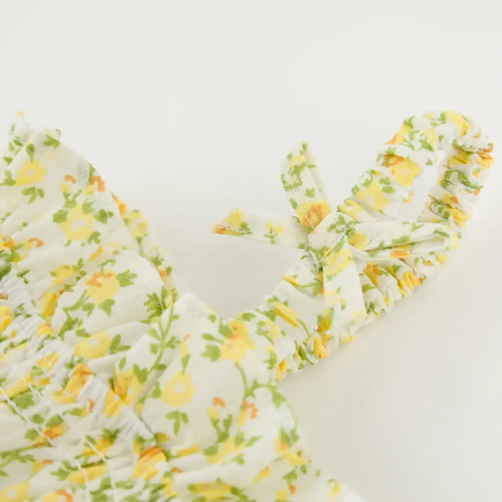 Oh Baby! Oh Baby Lemon Poppy Sprig Brandie Dress