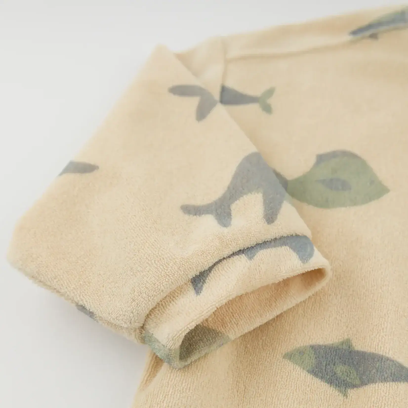 Oh Baby! Oh Baby Buff Fish Spring AOP Charlie Sweatshirt