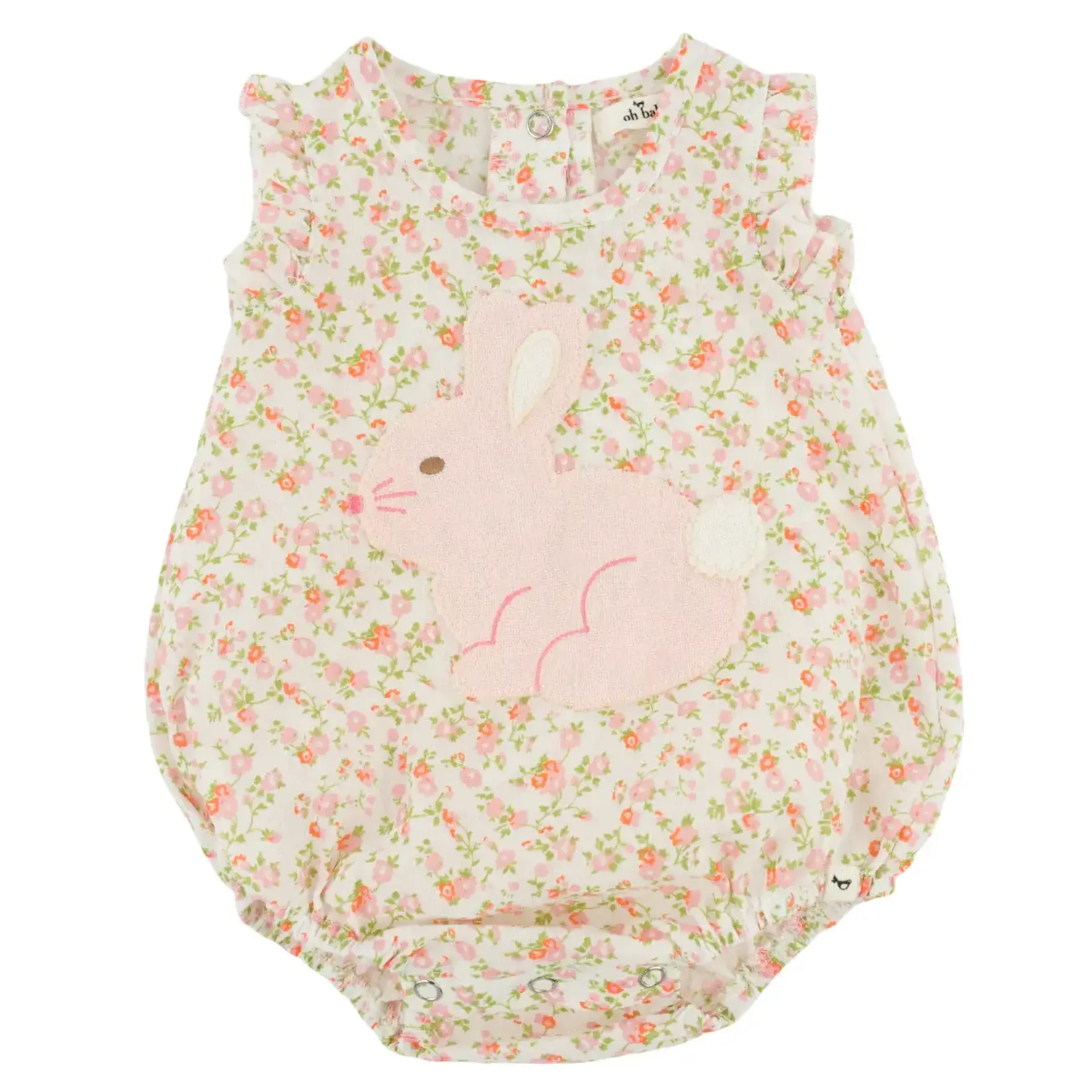Oh Baby! Oh Baby Blush Poppy Sprig Profile Bunny Ruffle Bubble