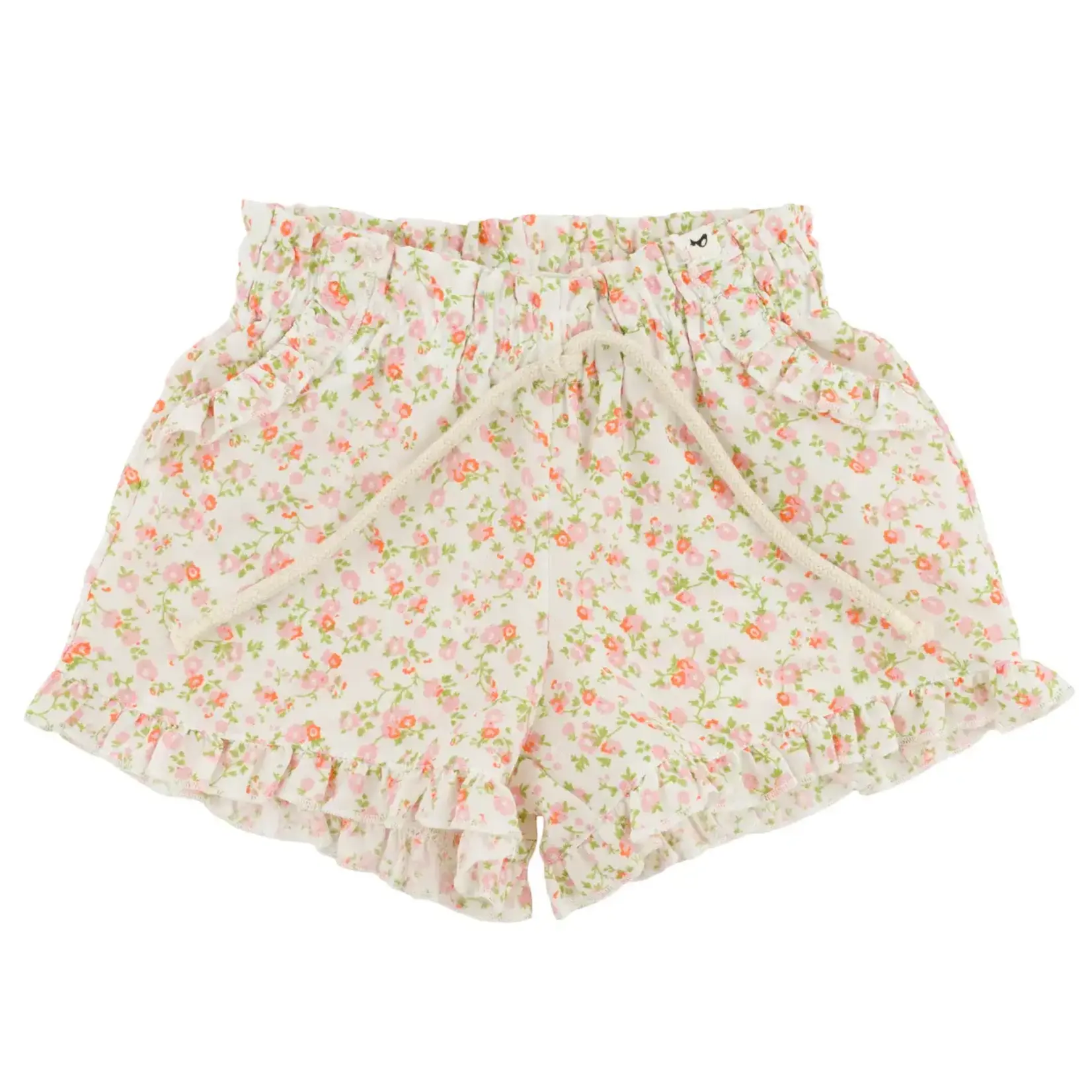 Oh Baby! Oh Baby Blush Poppy Sprig Delilah Ruffle Short
