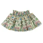 Oh Baby! Oh Baby Blue Bloomtown Side Pocket Flora Skirt