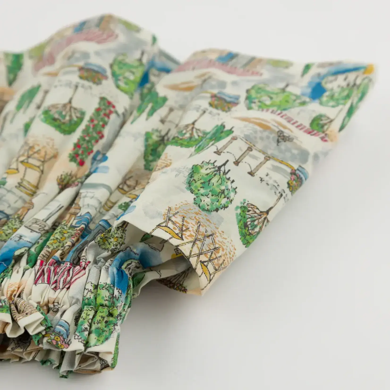 Oh Baby! Oh Baby Blue Bloomtown Side Pocket Flora Skirt