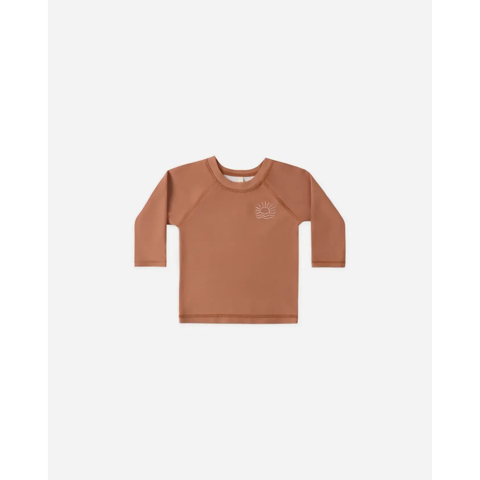 Quincy Mae Quincy Mae Poppy Rashguard And Race Car Swim Short Set