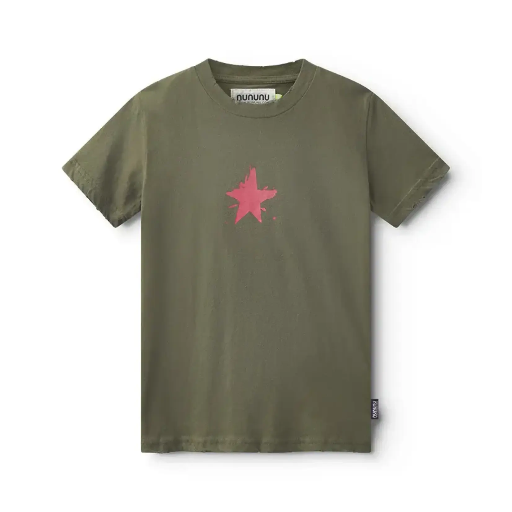 Nununu Nununu Olive Splat T-Shirt