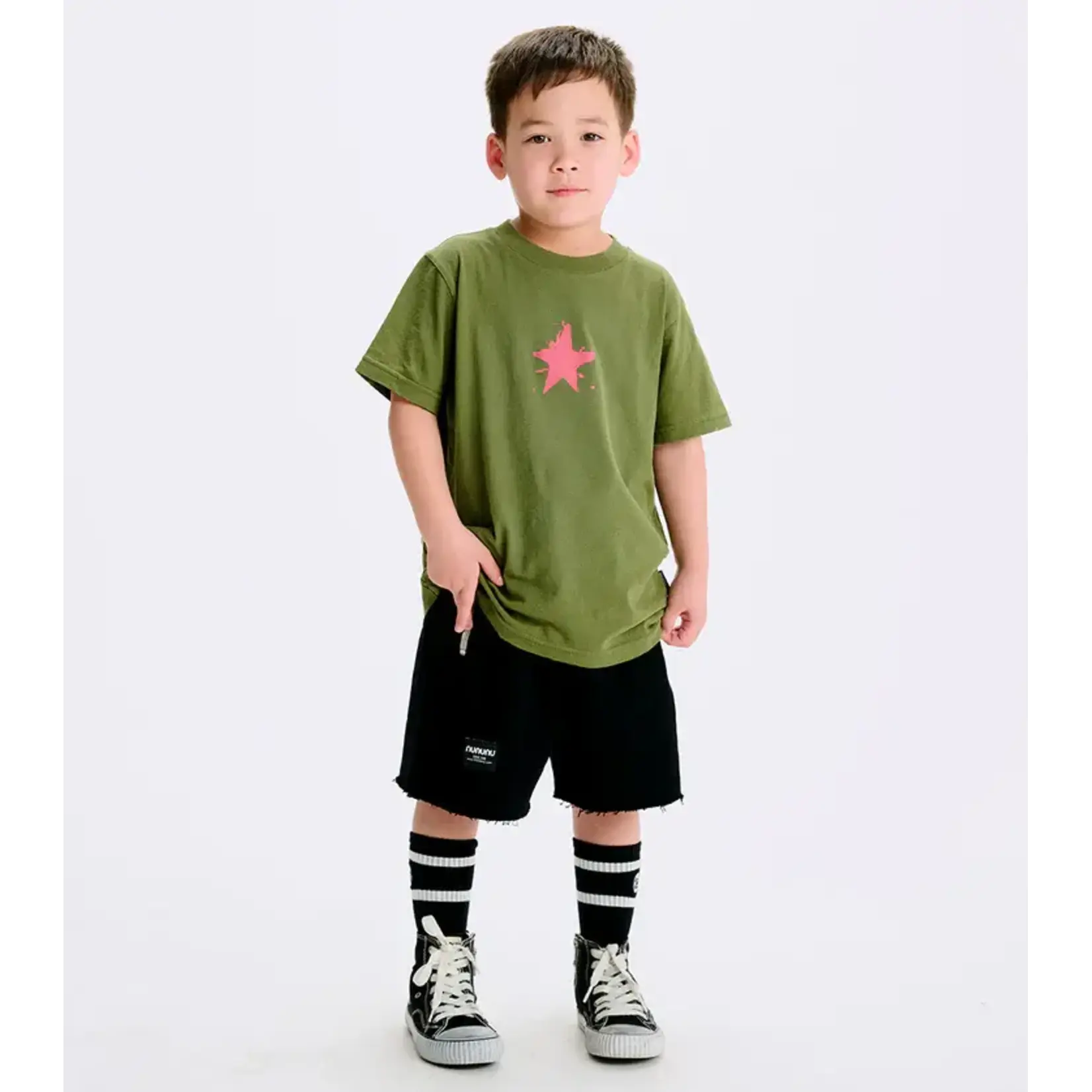 Nununu Nununu Olive Splat T-Shirt