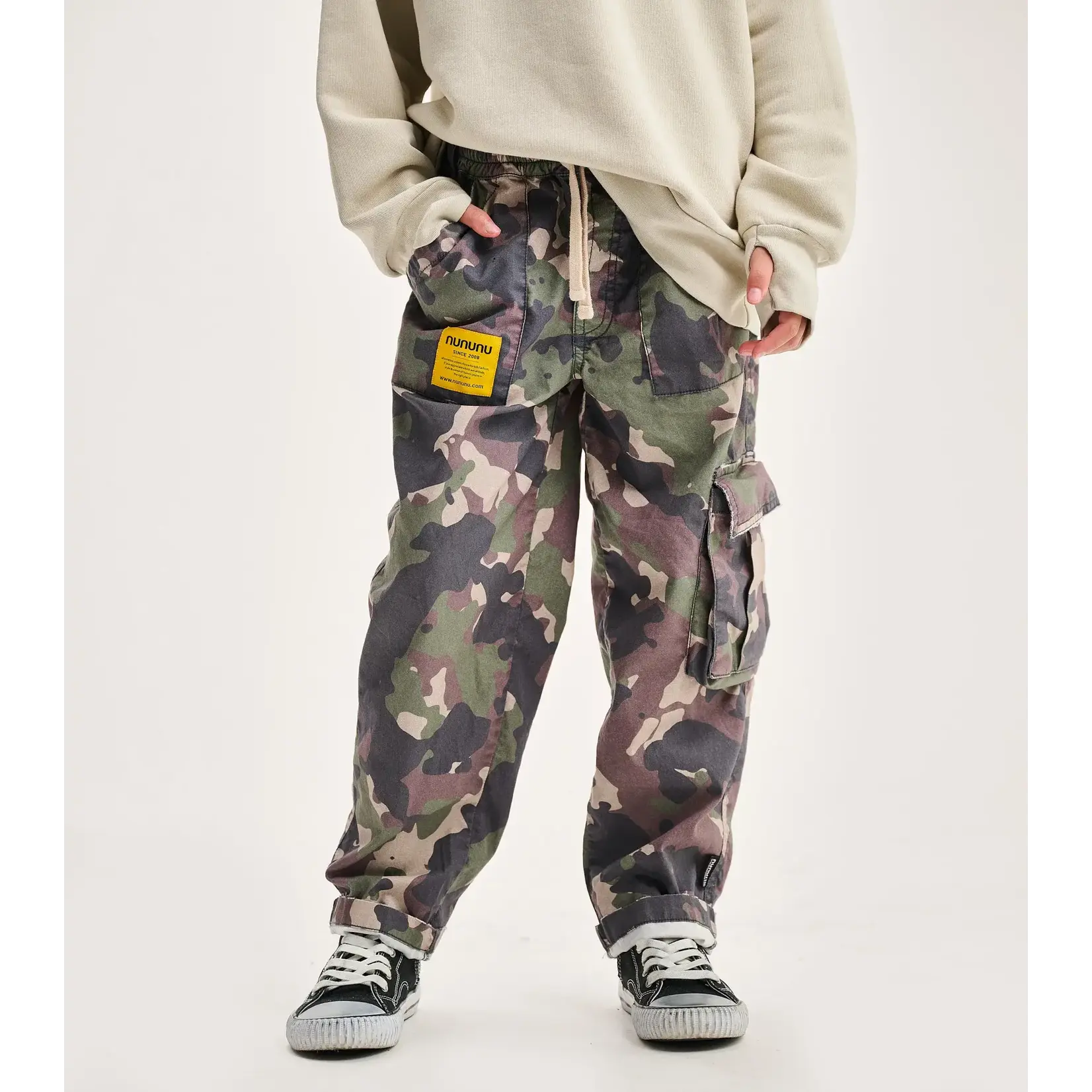 Nununu Nununu Camouflage Camo Pants