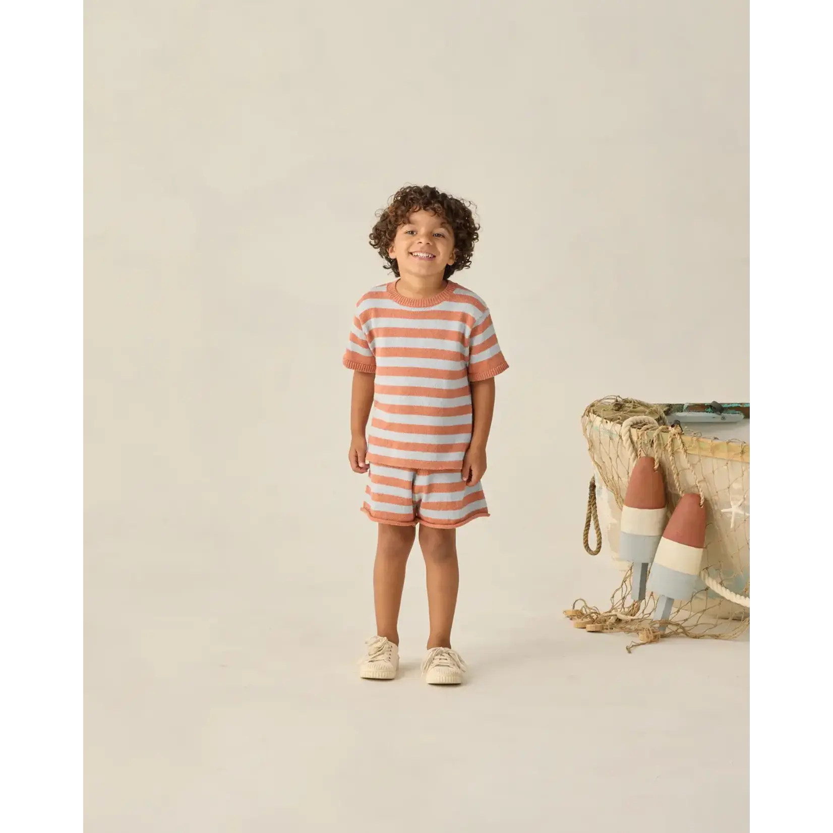 Rylee + Cru Rylee + Cru Poppy Liam Americana Stripe Set