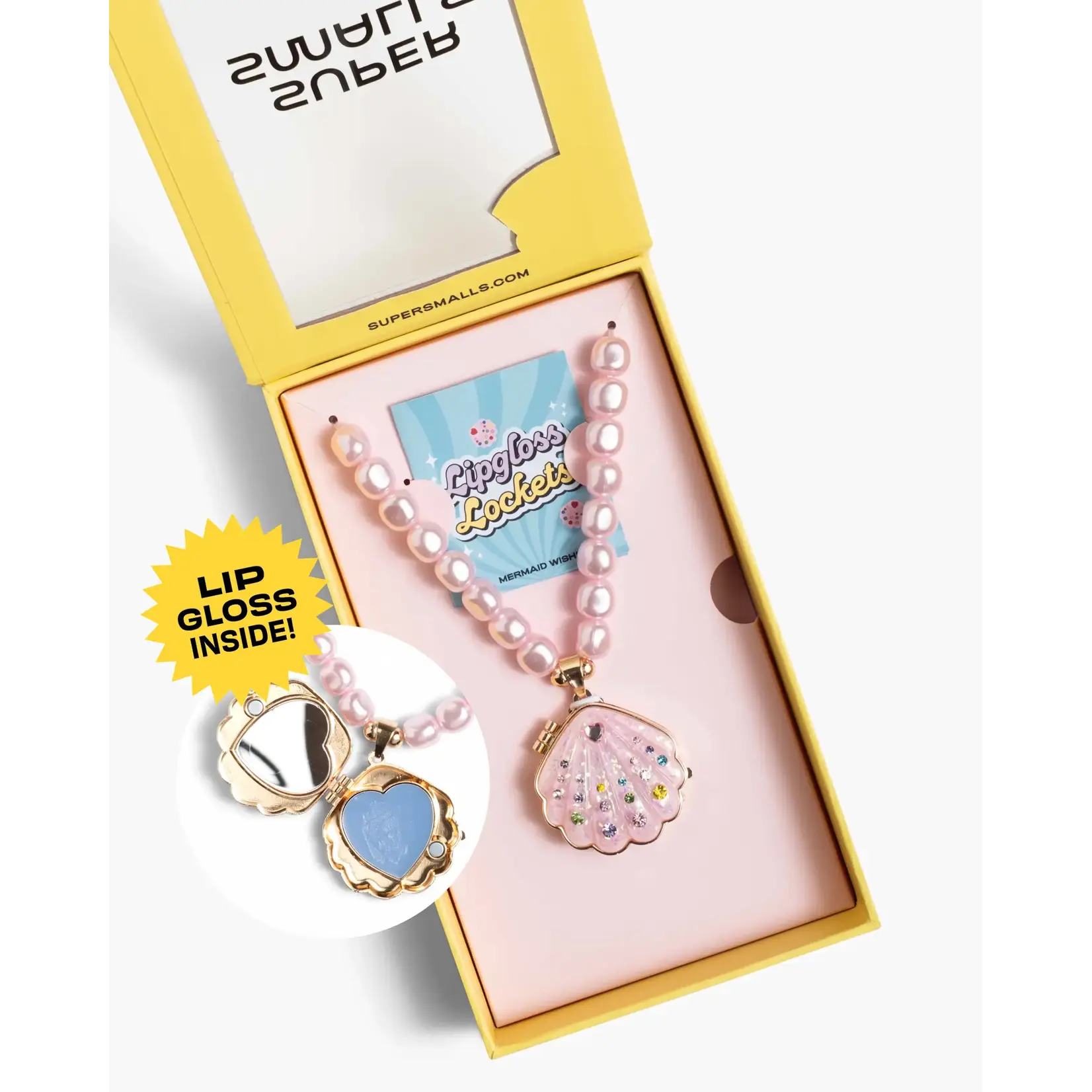 Super Smalls Super Smalls Mermaid Wishes Lip Gloss Locket